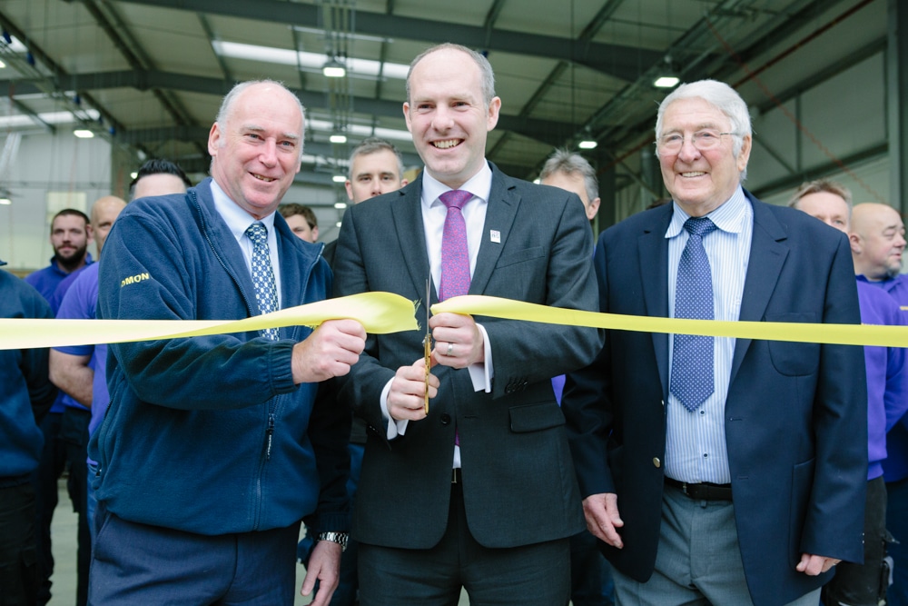 Ribbon Cutting, Edmont Joinery