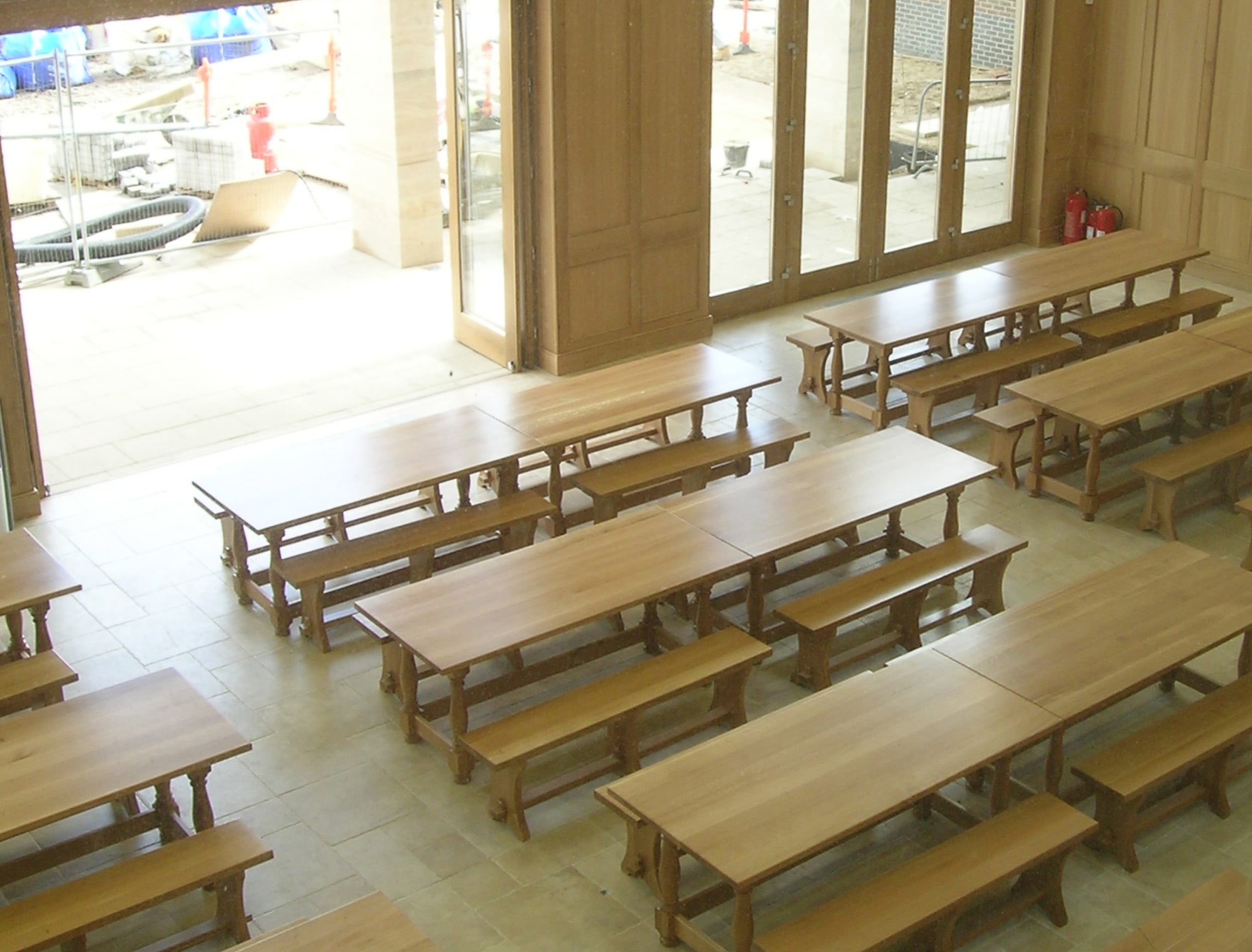 Magdalen College Benches